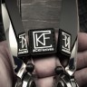 Sokosha-2024 mirror blade, polished Titanium, CF inlays