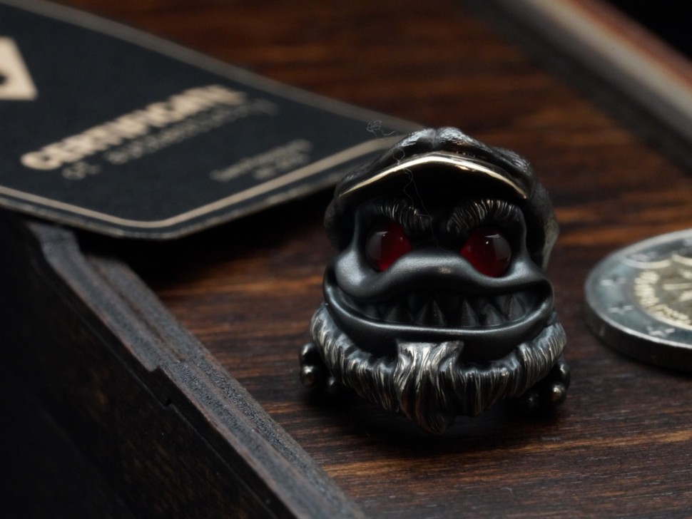 Beard and Bones lanyard bead Critter McCrite 2