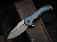 CKF/Wullumsen Gozer (M398 62,5HRC, CrystalTi blue)