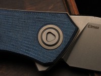 Shirogorov Ursus Q95 - Blue Micarta Handle - Elmax Blade - MRBS