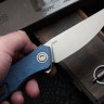 Shirogorov Ursus Q95 - Blue Micarta Handle - Elmax Blade - MRBS