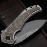 CKF/Wullumsen Gozer (M398 62,5HRC, CrystalTi gold)