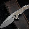 CKF/Wullumsen Gozer (M398 62,5HRC, CrystalTi gold)