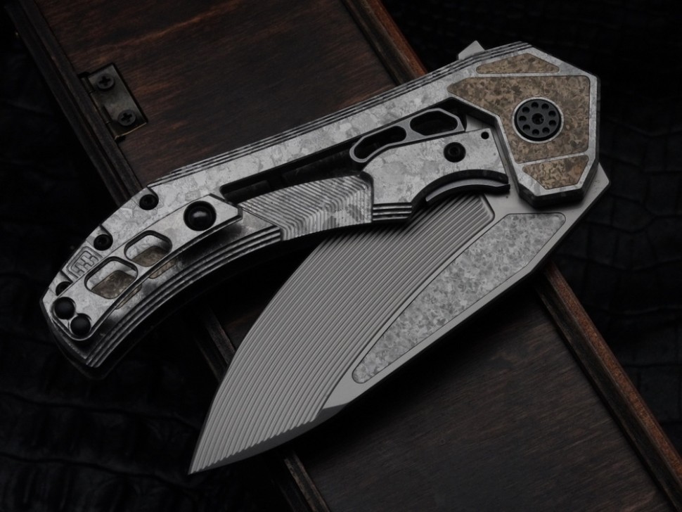 CKF/Wullumsen Gozer (M398 62,5HRC, CrystalTi gold)