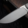 Uldanov Sierra custom knife #56 (M398, titan, CF)