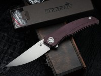 Shirogorov Ursus Q95 - Maroon Micarta Handle - Elmax Blade - MRBS