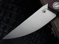 Shirogorov Ursus Q95 - Maroon Micarta Handle - Elmax Blade - MRBS