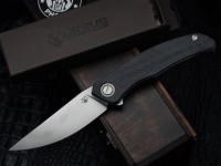 Shirogorov Ursus Q95 - Black Micarta Handle - Elmax Blade - MRBS