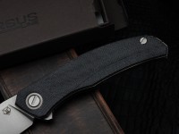 Shirogorov Ursus Q95 - Black Micarta Handle - Elmax Blade - MRBS