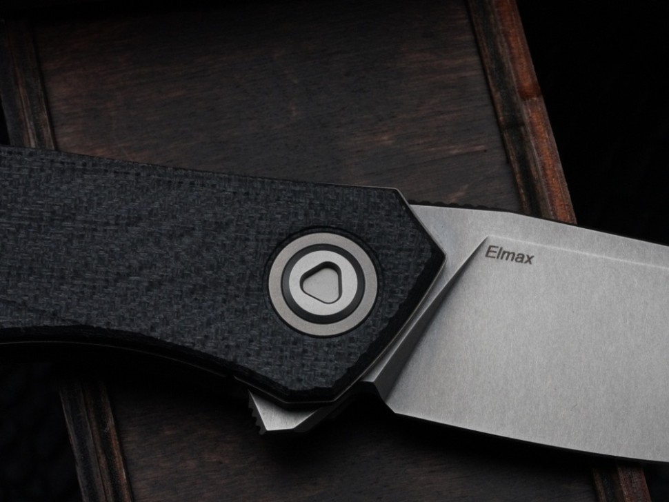 Shirogorov Ursus Q95 - Black Micarta Handle - Elmax Blade - MRBS