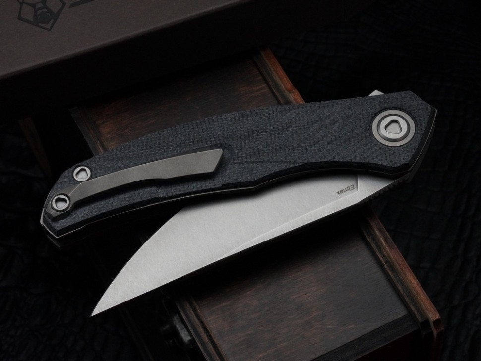 Shirogorov Ursus Q95 - Black Micarta Handle - Elmax Blade - MRBS