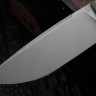 Uldanov Sierra custom knife #52 (M398, titan, CF)