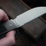 Uldanov Sierra custom knife #52 (M398, titan, CF)