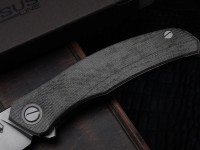 Shirogorov Ursus Q95 - Green Micarta Handle - Elmax Blade - MRBS