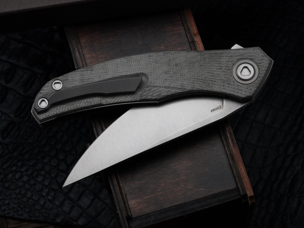 Shirogorov Ursus Q95 - Green Micarta Handle - Elmax Blade - MRBS