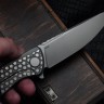 Shirogorov F95 Bear Pattern Turquoise (M390, Ti, MRBS)