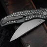 Shirogorov F95 Bear Pattern Turquoise (M390, Ti, MRBS)