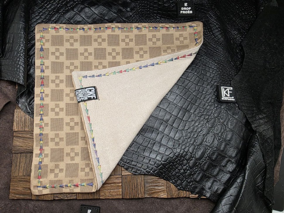 CKF EDC hank cotton+microsuede 126