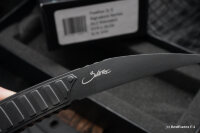 Microtech &amp; Bastinelli Collaboration Feather DLC 215-1DLCS