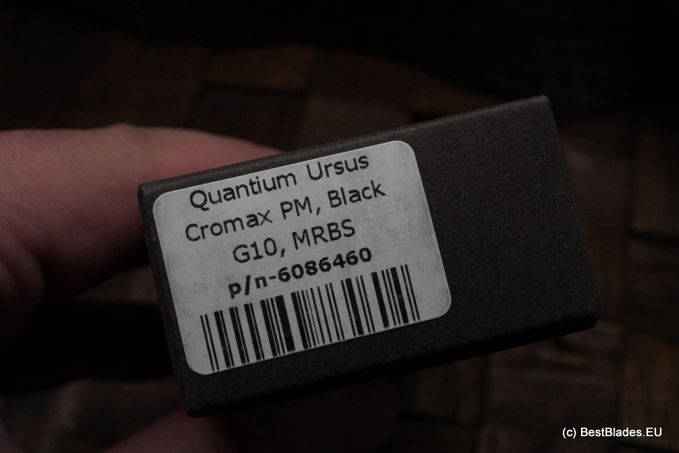 Shirogorov Quantium Ursus Black (Cromax PM, G10, MRBS)