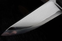 Uldanov R1 custom knife #69 (Magnacut laminated, Ti, CF)