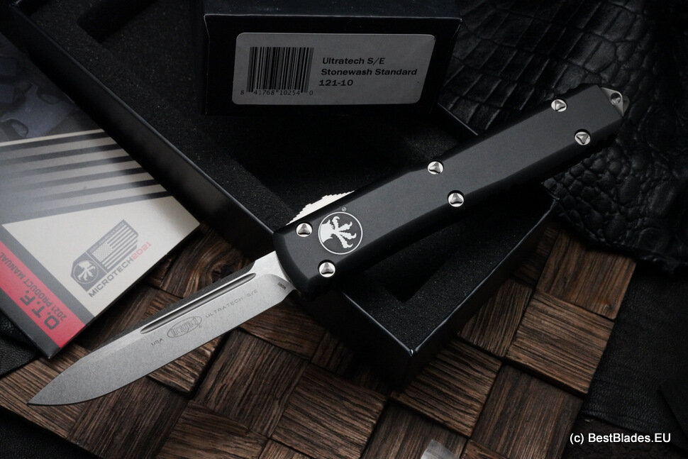 Microtech Ultratech S/E Stonewash Standart 121-10