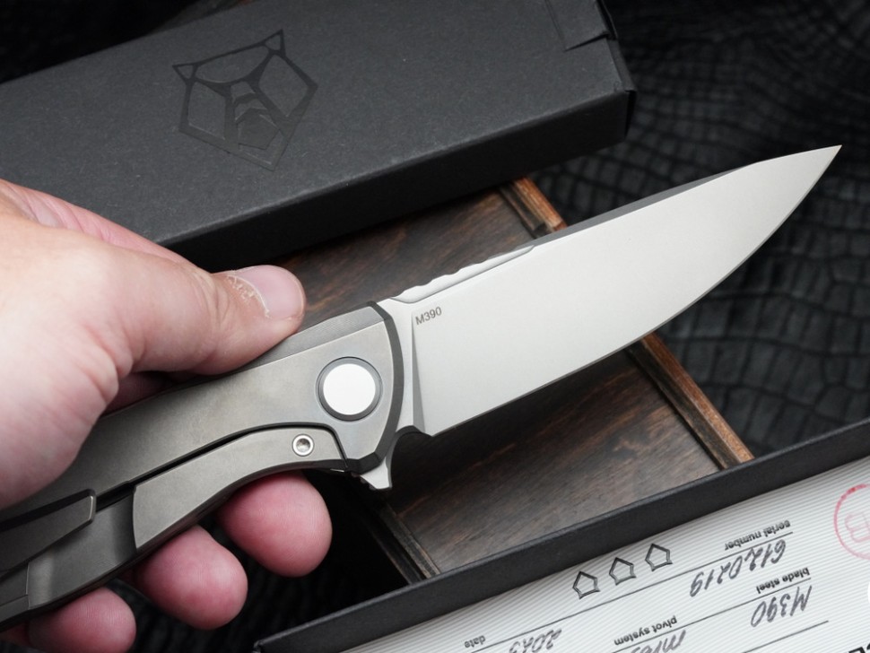 Shirogorov F95 ZERO (M390, Ti, MRBS)