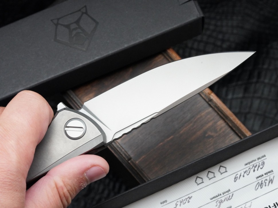 Shirogorov F95 ZERO (M390, Ti, MRBS)
