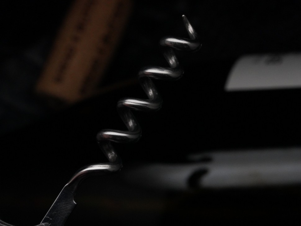 CKF Narzannik wine corkscrew (Ti, CF, M398)