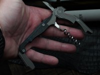 CKF Narzannik wine corkscrew (Ti, CF, M398)