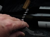CKF Narzannik wine corkscrew (Ti, CF, M398)