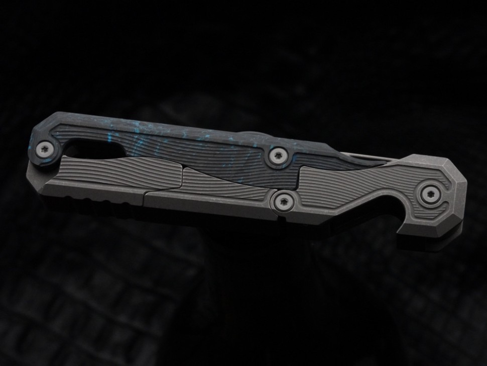 CKF Narzannik wine corkscrew (Ti, CF, M398)