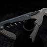 CKF Narzannik wine corkscrew (Ti, CF, M398)