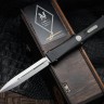 Microtech Marfione Select Nemesis IV Black Handle w/ Stonewash D/E M390MK 1152-10MS1