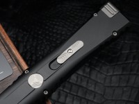 Microtech Marfione Select Nemesis IV Black Handle w/ Stonewash D/E M390MK 1152-10MS1