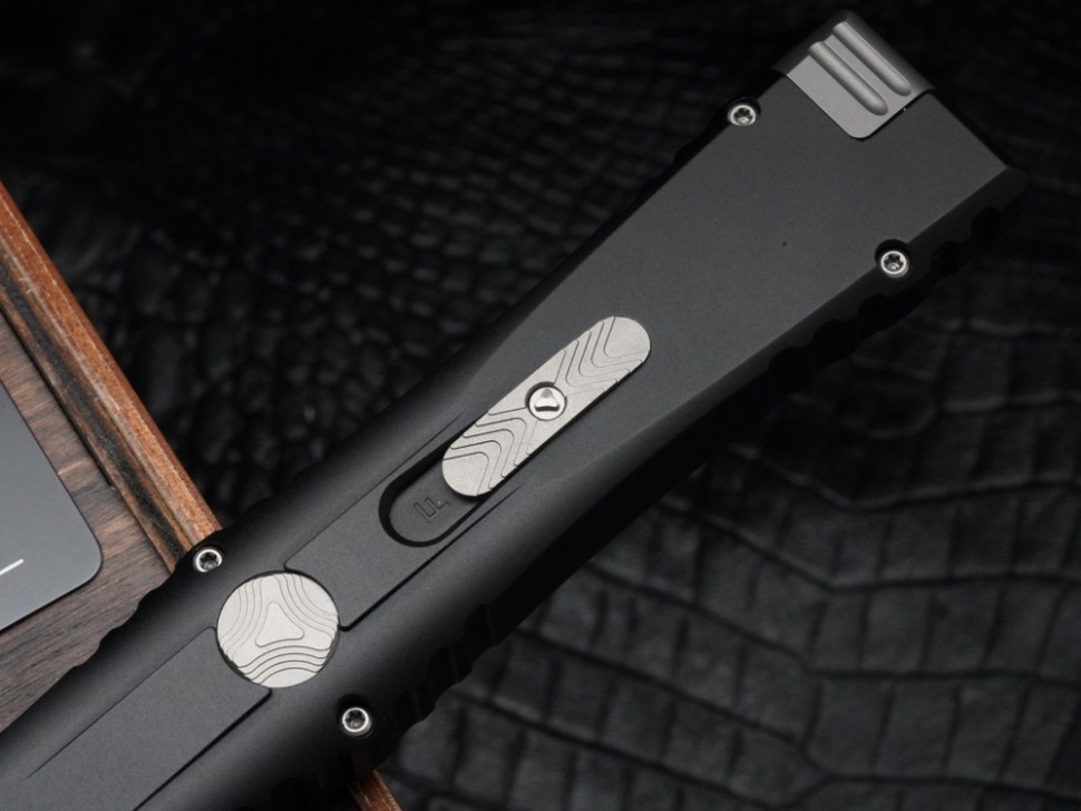 Microtech Marfione Select Nemesis IV Black Handle w/ Stonewash D/E M390MK 1152-10MS1