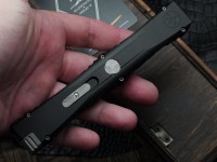 Microtech Marfione Select Nemesis IV Black Handle w/ Stonewash D/E M390MK 1152-10MS1