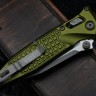 Microtech Socom Ram-Lok w/ OD Green Aluminum Frag Handles & S/E Apocalyptic M390MK 160RL-10APFROD