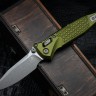 Microtech Socom Ram-Lok w/ OD Green Aluminum Frag Handles & S/E Apocalyptic M390MK 160RL-10APFROD