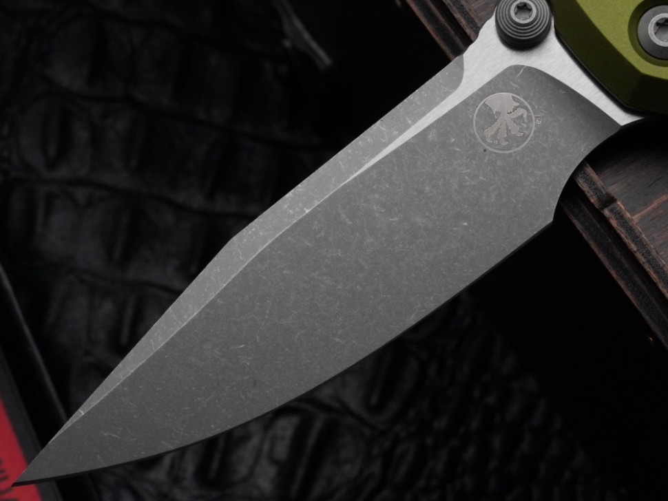 Microtech Socom Ram-Lok w/ OD Green Aluminum Frag Handles & S/E Apocalyptic M390MK 160RL-10APFROD