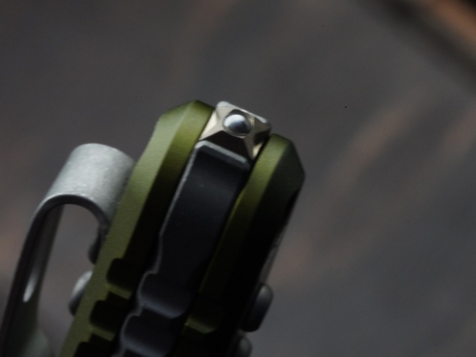 Microtech Socom Ram-Lok w/ OD Green Aluminum Frag Handles & S/E Apocalyptic M390MK 160RL-10APFROD
