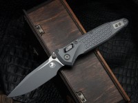 Microtech Socom Ram-Lok w/ Storm Cerakote Aluminum Frag Handles &amp; S/E M390MK 160RL-1FRCSM-Z13