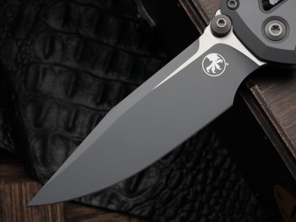 Microtech Socom Ram-Lok w/ Storm Cerakote Aluminum Frag Handles & S/E M390MK 160RL-1FRCSM-Z13