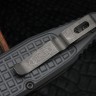 Microtech Socom Ram-Lok w/ Storm Cerakote Aluminum Frag Handles & S/E M390MK 160RL-1FRCSM-Z13