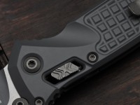 Microtech Socom Ram-Lok w/ Storm Cerakote Aluminum Frag Handles &amp; S/E M390MK 160RL-1FRCSM-Z13