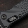 Microtech Socom Ram-Lok w/ Storm Cerakote Aluminum Frag Handles & S/E M390MK 160RL-1FRCSM-Z13