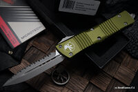 Microtech Combat Troodon D/E OD Green Apocaliptic Full Serrated 142-12 APOD