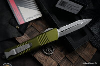 Microtech Combat Troodon D/E OD Green Apocaliptic Full Serrated 142-12 APOD