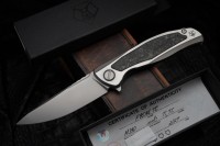 Shirogorov F95NL Gen.5 (M390, Ti, black Technocarbo, MRBS)