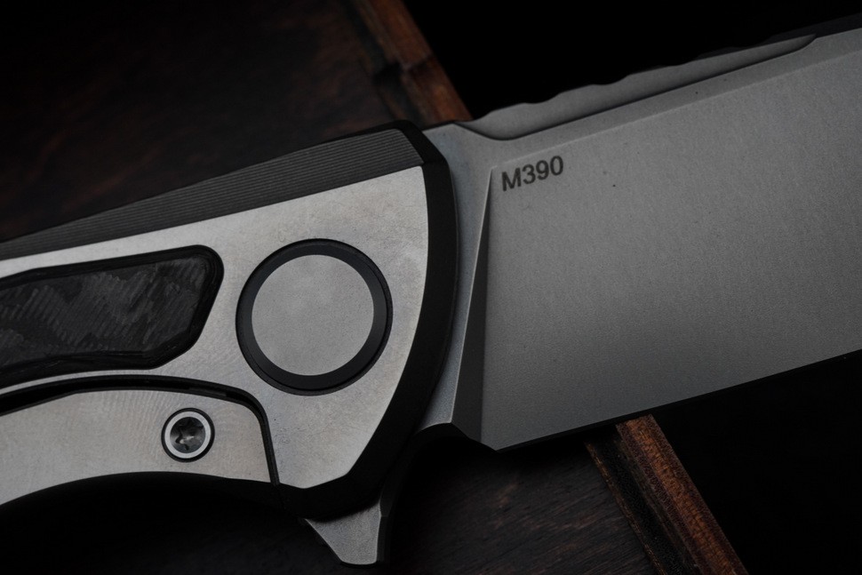 Shirogorov F95NL Gen.5 (M390, Ti, black Technocarbo, MRBS)